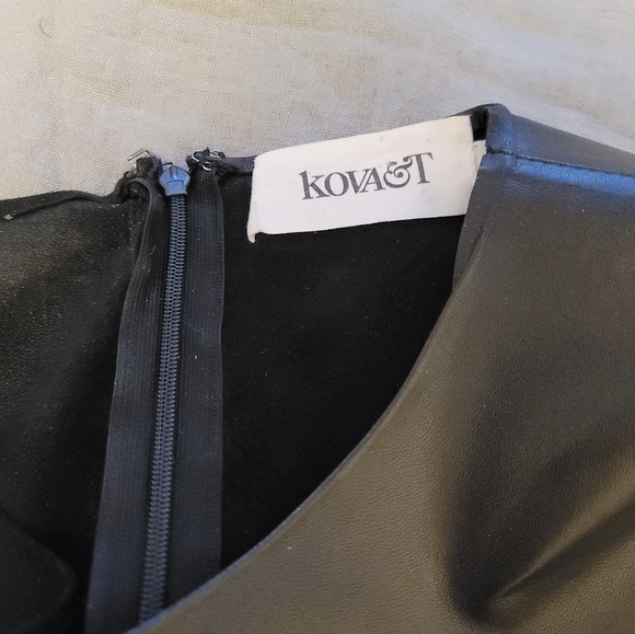 Leather suede dress Size S - Picture 3 of 8